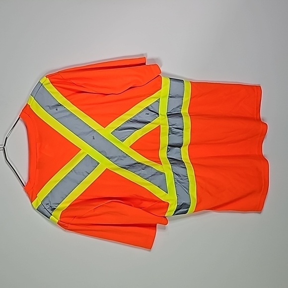 Holmes workwear large reflective 3m short sleeve shirt - Picture 3 of 6